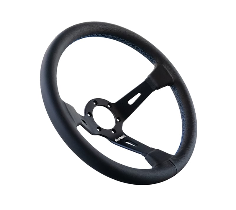 Dogfight SPL Deep Sprint 90 Steering Wheel - 350mm Leather | NDF Café